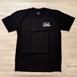 Men's BORN X RAISED Elco Tee T-Shirt Black Size L Large NEW